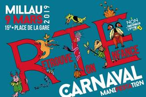 Carnaval de la farce énergétique, à Millau (Aveyron)