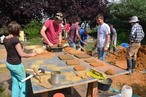 Découvrir le matériau terre, atelier-formation à Bouguenais (Loire-Atlantique)