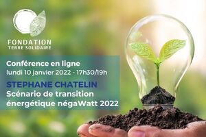 Scénario de transition énergétique négaWatt 2022, conférence en ligne
