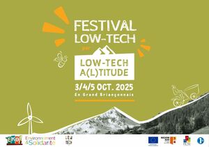 «<small class="fine d-inline"> </small>Festival Low-Tech A(l)titude<small class="fine d-inline"> </small>», à Briançon (Hautes-Alpes)
