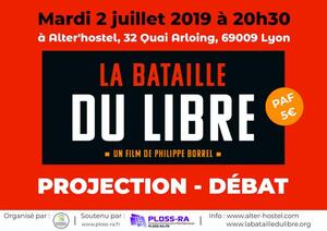Projection-échange «<small class="fine d-inline"> </small>La Bataille du libre<small class="fine d-inline"> </small>», à Lyon