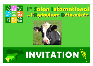 1<sup class="typo_exposants">er</sup> Salon international de l'agriculture défavorisée, à Fanjeaux (Aude)