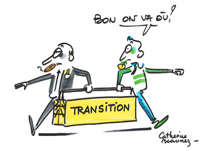 «<small class="fine d-inline"> </small>Comment j'ai raté ma transition… (Et pourtant j'étais bien informé<small class="fine d-inline"> </small>!)<small class="fine d-inline"> </small>», conférence gesticulée à Vandœuvre (Meurthe-et-Moselle)