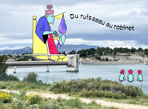 La Grande Balade de l'eau, à Marseille (Bouches-du-Rhône)