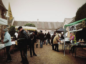 Un Noël sans <span class="caps">GCO</span>, marché militant de l'Avent à Kolbsheim (Bas-Rhin)
