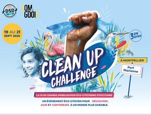 «<small class="fine d-inline"> </small>World Clean Up Day<small class="fine d-inline"> </small>», à Montpellier (Hérault)