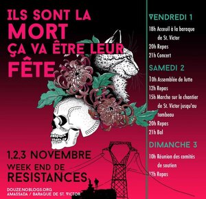  Amassada : grand weekend de résistance, à Saint Victor-et-Melvieu (Aveyron)