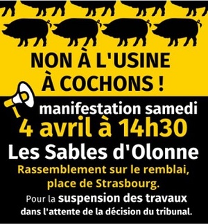 Journée d'action contre l'industrialisation de l'agriculture et le groupe Avril-Sofiprotéol