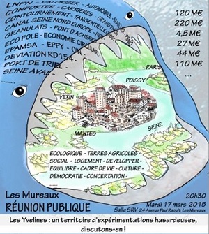 Réunion contre les grands projets inutiles dans les Yvelines