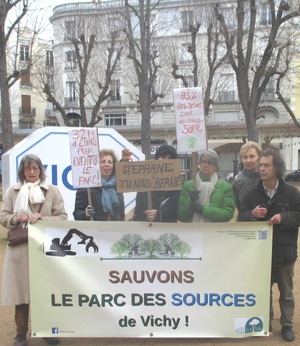 Sauvons le parc des sources de Vichy (Allier)