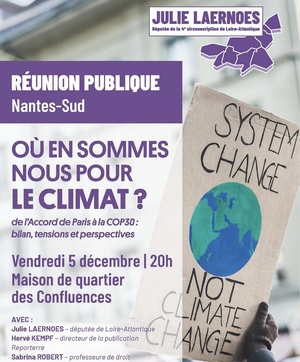 Où en sommes-nous pour le climat<small class="fine d-inline"> </small>? à Nantes