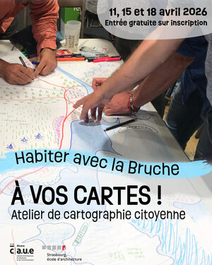 «<small class="fine d-inline"> </small>Habiter avec la Bruche<small class="fine d-inline"> </small>», ateliers de cartographie citoyenne, dans le Bas-Rhin