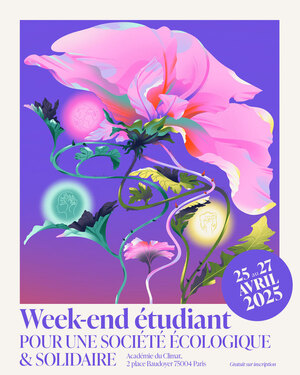 «<small class="fine d-inline"> </small>Pour une Société écologique et solidaire<small class="fine d-inline"> </small>», weekend étudiant à Paris