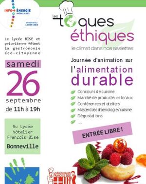 Journée des gastronomes éco-citoyens, à Bonneville (74)