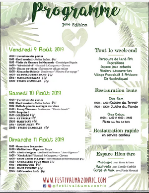 Festival du Mazonric, à Pradelles (Haute-Loire)
