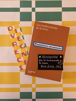 «<small class="fine d-inline"> </small>Premières secousses<small class="fine d-inline"> </small>», rencontre-discussion à Quimperlé (Finistère)
