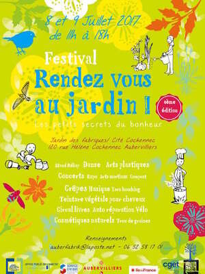 4<sup class="typo_exposants">e</sup> Festival Rendez-vous au jardin<small class="fine d-inline"> </small>! à Aubervilliers (Seine-Saint-Denis)