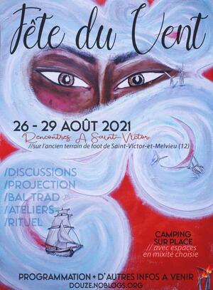 6<sup class="typo_exposants">e</sup> Fête du vent, à Saint-Victor-et-Melvieu (Aveyron)