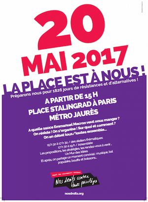 Nos droits contre leurs privilèges, journée de mobilisation à Paris