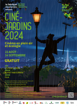 Ciné-Jardins 2024 : cinéma en plein air et écologie, à Paris et en Île-de-France