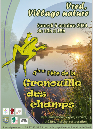 4<sup class="typo_exposants">e</sup> Fête de le grenouille des champs, à Vred (Nord)