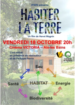 «<small class="fine d-inline"> </small>Habiter la Terre<small class="fine d-inline"> </small>», projection-débat à Aix-les-Bains (Savoie)