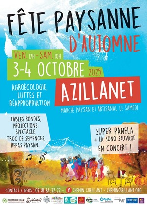 «<small class="fine d-inline"> </small>Fête paysanne d'automne<small class="fine d-inline"> </small>», à Azillanet (Hérault)