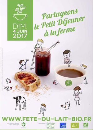 13<sup class="typo_exposants">e</sup> édition de la Fête du lait bio, dans sept régions françaises