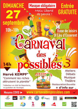 Le Carnaval des possibles, à Saint-Leu-d'Esserent (Oise) 