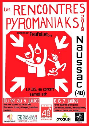 Les Rencontres Pyromaniaks, à Naussac (Lozère)