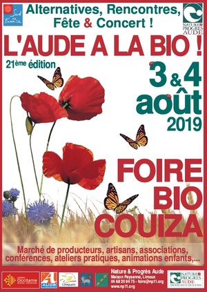 L'Aude a la bio, à Couiza (Aude)