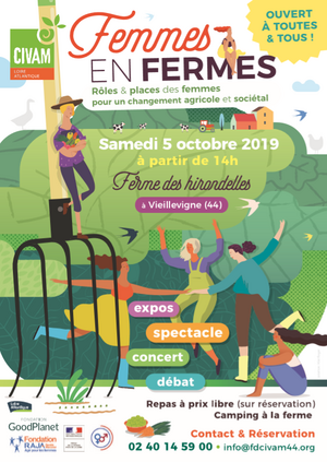 Femmes en fermes, à Vieillevigne (Loire-Atlantique)