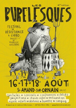 Festival Les Bure'lesques, à Saint-Amand-sur-Ornain (Meuse)