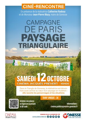 «<small class="fine d-inline"> </small>Campagne de Paris, paysage triangulaire<small class="fine d-inline"> </small>», projection-débat à Gonesse (Val-d'Oise)