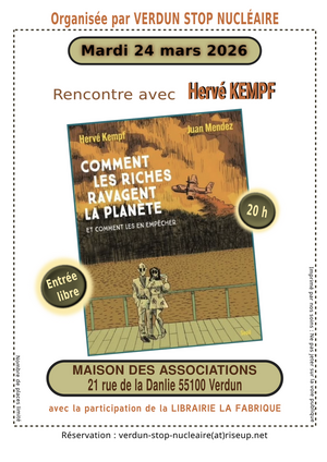 «<small class="fine d-inline"> </small>Comment les riches ravagent la planète<small class="fine d-inline"> </small>», à Verdun (Meuse)