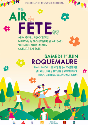 Un Air de Fête#3, à Roquemaure (Gard)