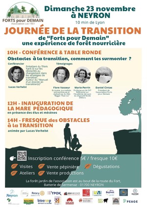 «<small class="fine d-inline"> </small>Journée de la transition de Forts pour demain<small class="fine d-inline"> </small>», à Neyron (Ain)