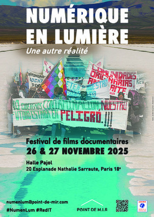 «<small class="fine d-inline"> </small>Numérique en lumière, une autre réalité<small class="fine d-inline"> </small>», festival de films documentaires à Paris