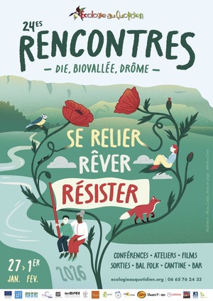 «<small class="fine d-inline"> </small>24<sup class="typo_exposants">es</sup> Rencontres de Die et de la Biovallée<small class="fine d-inline"> </small>», dans la Drôme