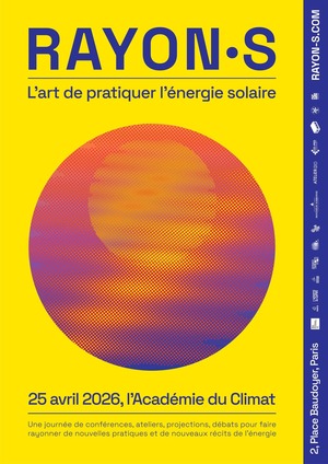 «<small class="fine d-inline"> </small>Rayon<span aria-hidden='true'>·</span>s, l'art de pratiquer l'énergie solaire<small class="fine d-inline"> </small>», à Paris
