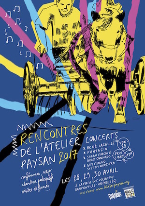 Les 2<sup class="typo_exposants">es</sup> Rencontres de l'Atelier paysan, à Beaumont-lès-Valence (Drôme)