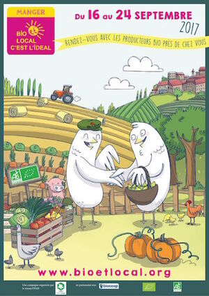 Manger bio et local c'est l'idéal<small class="fine d-inline"> </small>! 500 événements partout en France