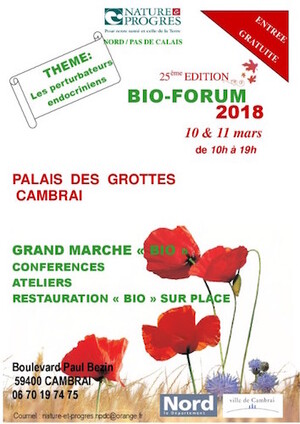 Conférence «<small class="fine d-inline"> </small>Quel pain voulons-nous<small class="fine d-inline"> </small>?<small class="fine d-inline"> </small>» à Cambrai (Nord)