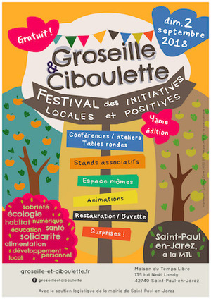 Festival Groseille et Ciboulette, à Saint-Paul-en-Jarez (Loire)