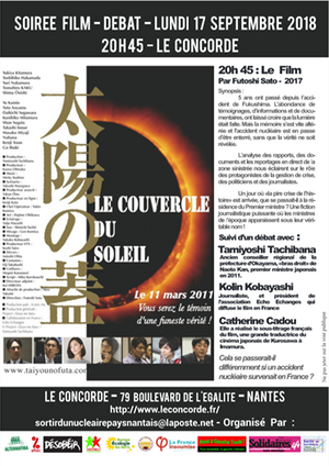 Projection-débat «<small class="fine d-inline"> </small>Le couvercle du soleil<small class="fine d-inline"> </small>», à Nantes (Loire-Atlantique)