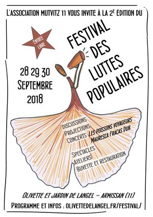 Festival des luttes populaires, à Armissan (Aude)
