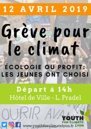 Grève pour le climat, à Lyon