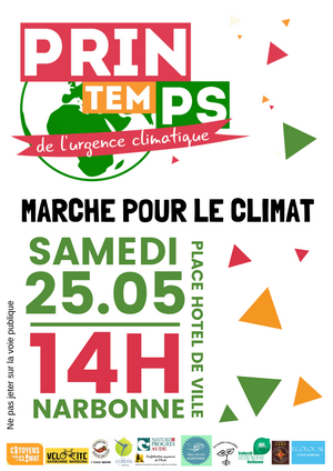 Marche pour le climat, à Narbonne (Aude)