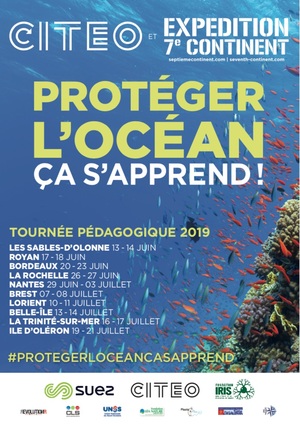 «<small class="fine d-inline"> </small>Protéger l'Océan, ça s'apprend<small class="fine d-inline"> </small>», tournée pédagogique sur la façade atlantique