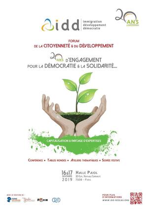 Forum de la citoyenneté & de la démocratie, à Paris